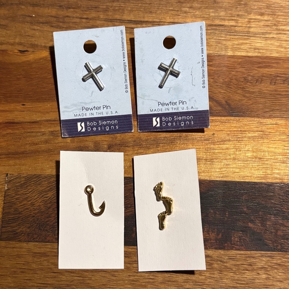 Vintage Religious Pins Bundle